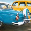 "T-bird and Yellow Taxi"