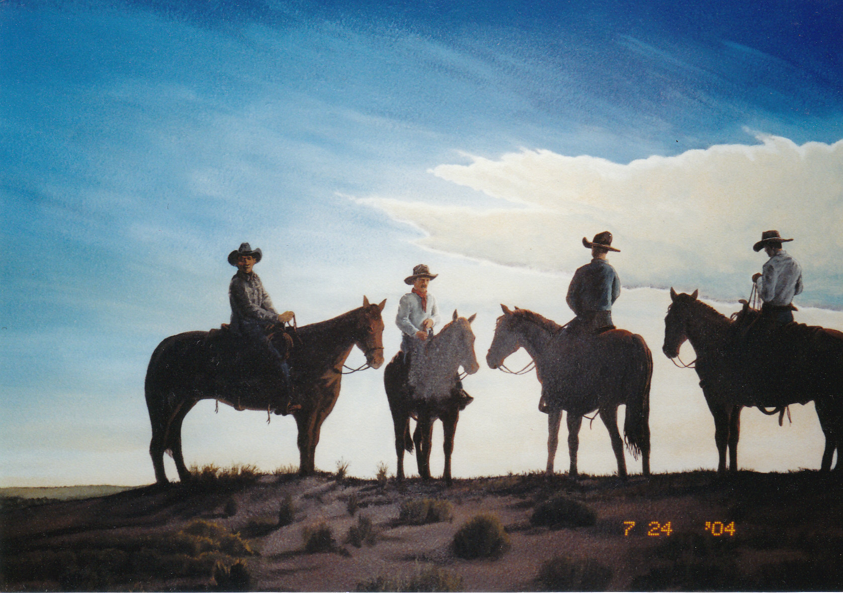 The cowboys at Pappy's.
